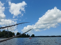 74478 - Vacation 2026 - Kayaking Bass Lake on a very windy day   Each New Day A Miracle  [  Understanding the Bible   |   Poetry   |   Story  ]- by Pete Rhebergen